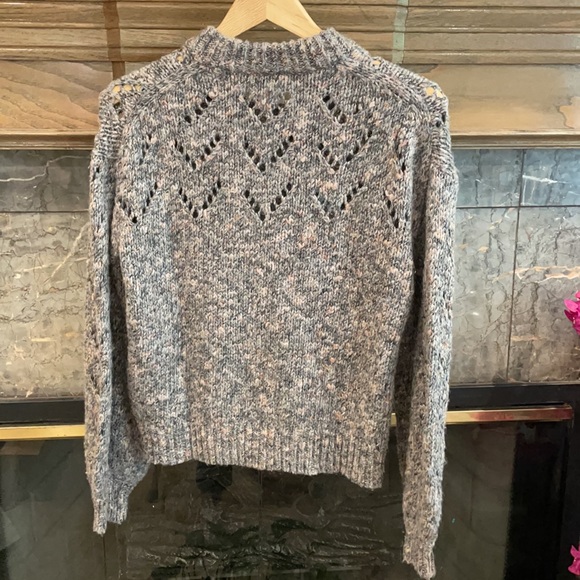 Madewell Knit Cutout Sweater - Picture 3 of 4